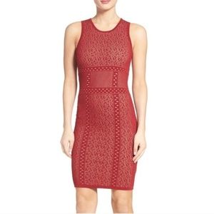 NWT Ali & Jay Red Sweater Bodycon Dress